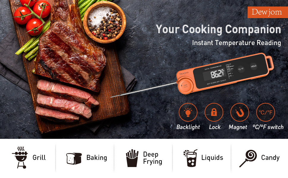 Instant Read Meat Thermometer
