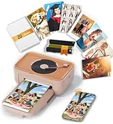PRT 4x6 Photo Printer, Phone Printer with 20 Sheets & 1 Ribbon, Wireless Instant Picture Printers...