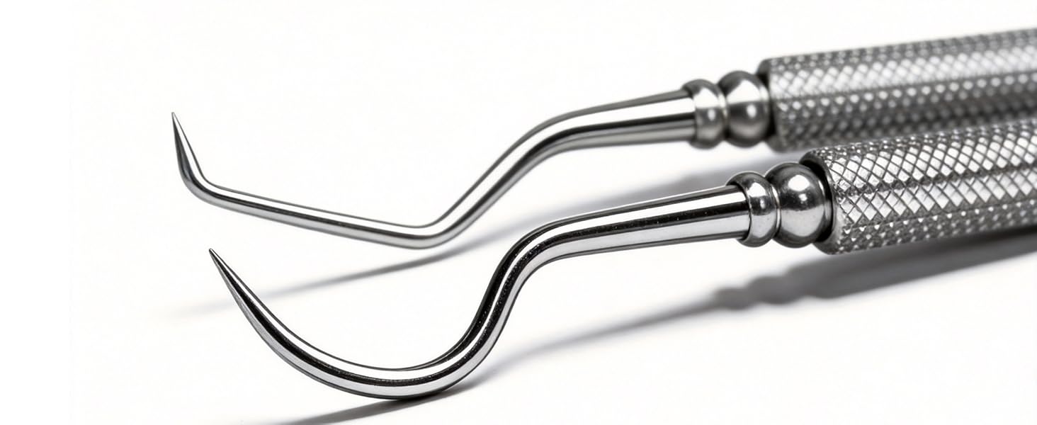 dental tools to remove plaque and tartar