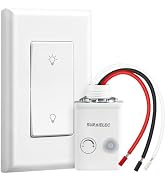 SURAIELEC Dimmer Switch Kit with Remote, Fits 200W INC and 150W LED | Wall Switch Remote &amp; Receiv...