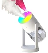 UEISODC Bedroom Humidifier, USB Mini Portable Humidifier with Ultrasonic Nano-Fine Mist, Auto Shu...