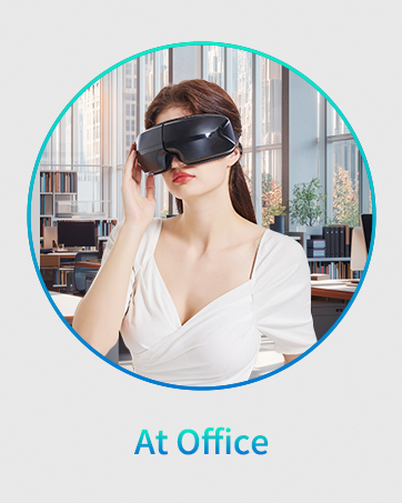 eye massager with heat