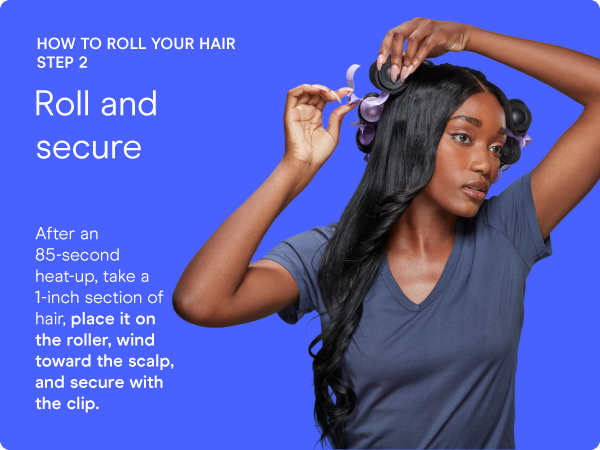 Conair hot rollers heated long medium hair electric jumbo curlers women’s large 12 clips ceramic