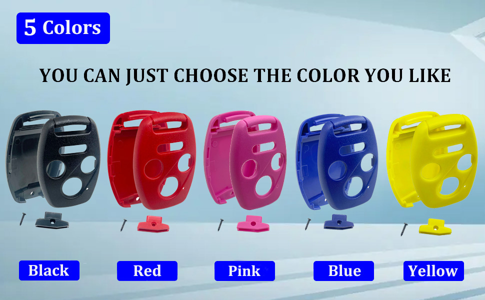 4 buttons key fob shell for honda