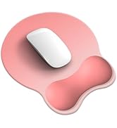 Mouse Pad Wrist Support - Ergonomic Gaming Desktop Mouse Pad Wrist Rest - Design Gamepad Mat Sili...