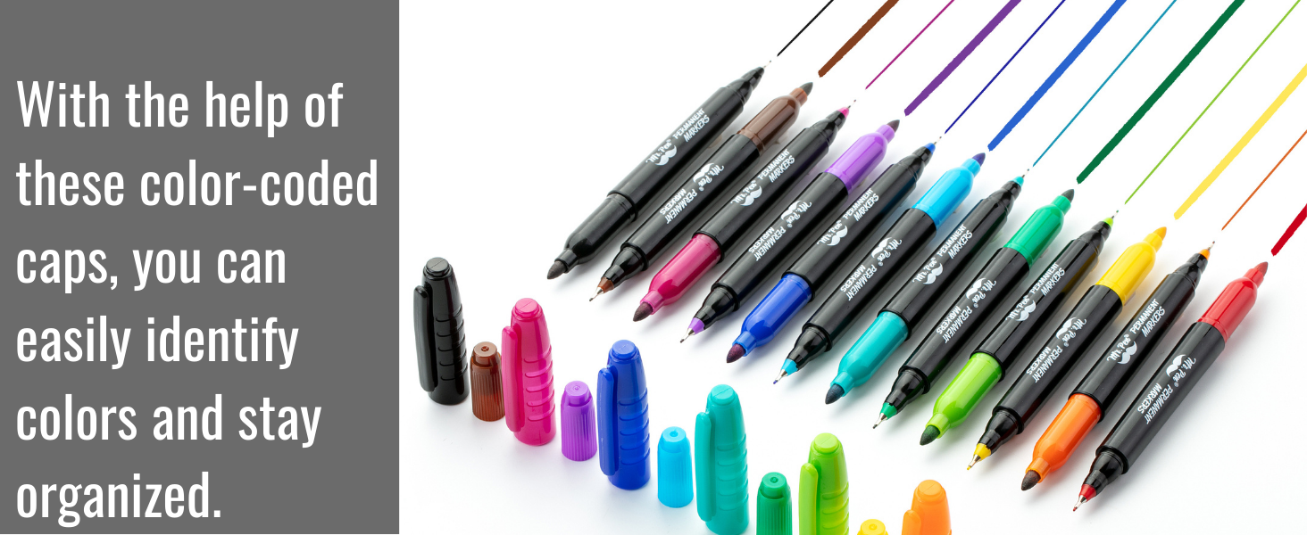 Mr. Pen- Dual Tip Permanent Markers