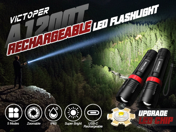 rechargeable flashlights