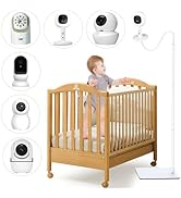 Baby Monitor Floor Stand Compatible with Infant Optics, Babysense, Nanit Pro, Owlet, Baby Ganibs,...