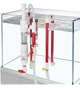 hygger Aquarium Overflow Filter with Waste Collection Separator, External Hanging Aquarium Filter...