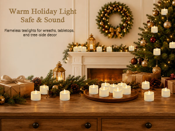 Warm Holiday Light, Safe &amp; Sound