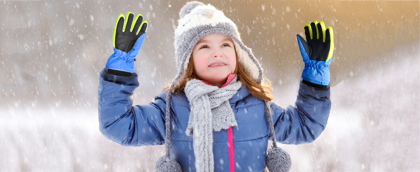 girls ice skating gloves