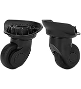 Qiilu Samsonite Replacement Wheels Luggage Wheels Replacement Kit Black Pp Pet Outdoor Single Row...
