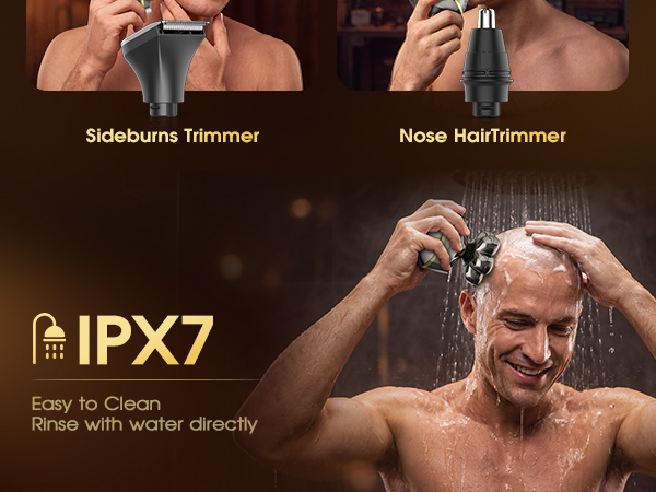 Electric Head Shavers for Bald Men