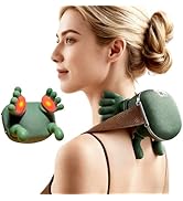 ZEDRIWELL Neck Massager with Heat –Shiatsu Neck &amp; Shoulder Massager for Deep Tissue Massage, Back...