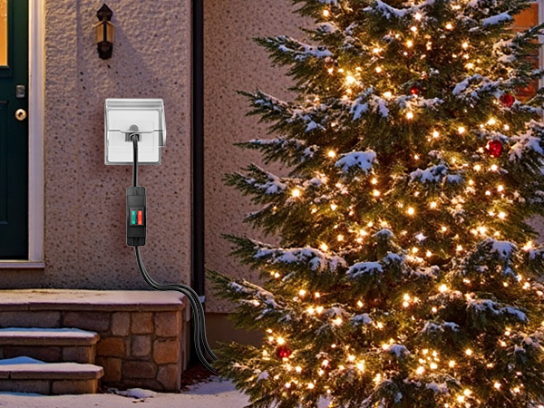 2 Way Power Cord Splitter Cable