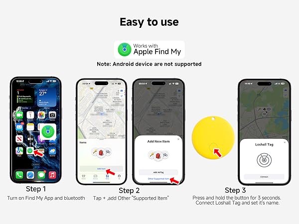 air tracker tag 1 pack