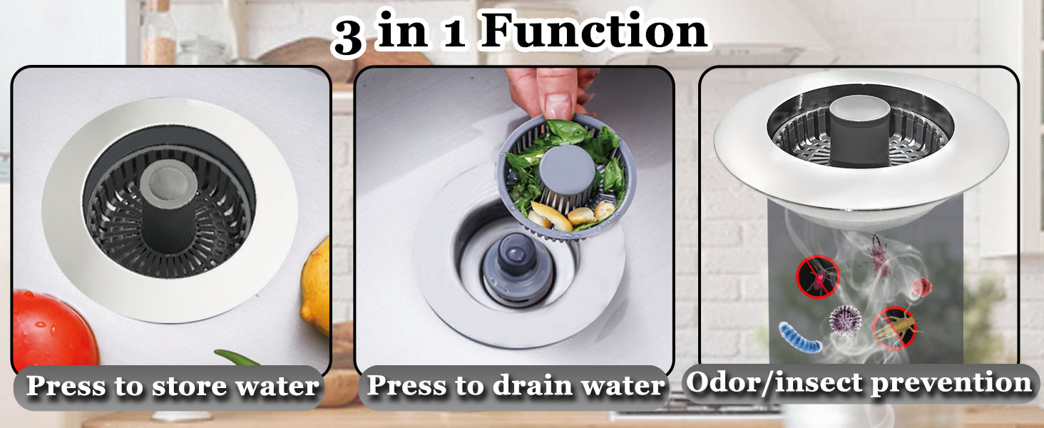 kitchen sink strainer