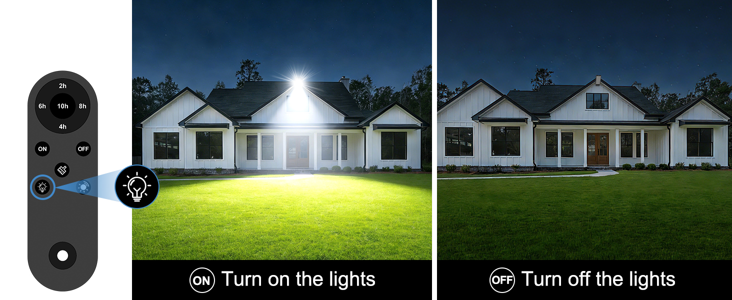 led floodlight with photocell sensor