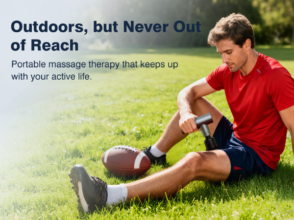 cotsoco Mini Deep Tissue Massage Gun with Heat and Cold Therapy