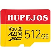 HUPEJOS 512GB Memory Card, Full HD, SD Card