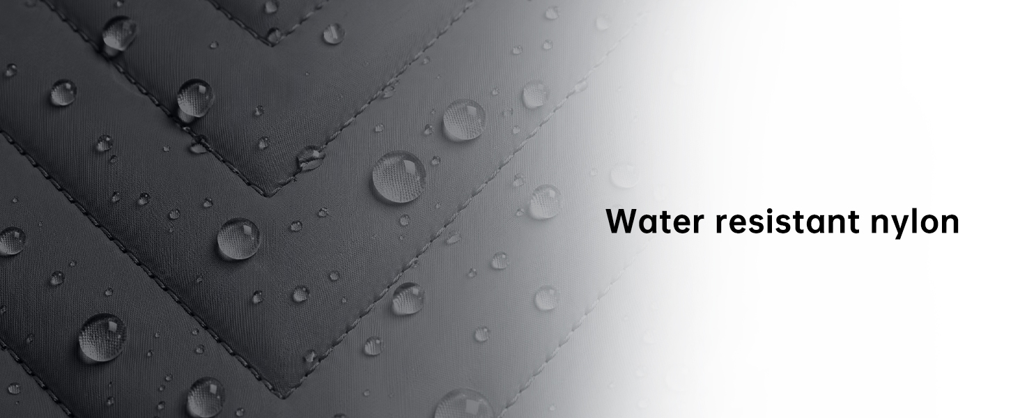 Water resistant backpack
