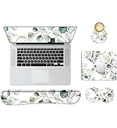 DINKY Keyboard Wrist Rest Pad, 4 in 1 Mouse Pads with Wrist Support Set Ergonomic, Memory Foam Mo...