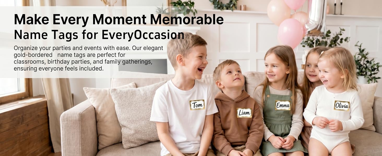 name tag stickers
