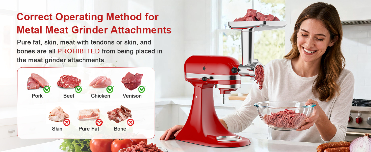 kitchenaid meat grinder attachment