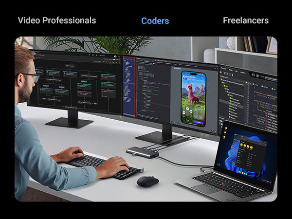ugreen triple display dock