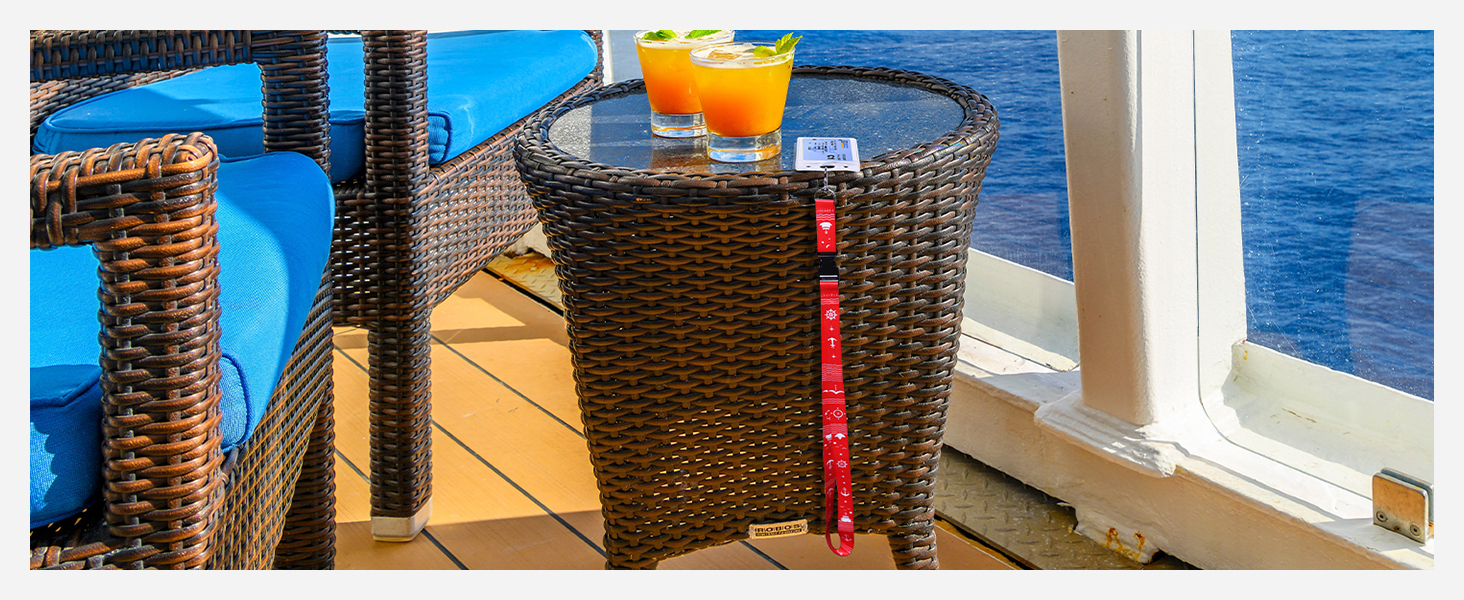 Cruise Lanyards, Red