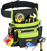 Tool Belt,Magnetic Tool Pouch,14-Pockets Tool Belts for Men,Detachable &amp; Adjustable Tool Pouch be...