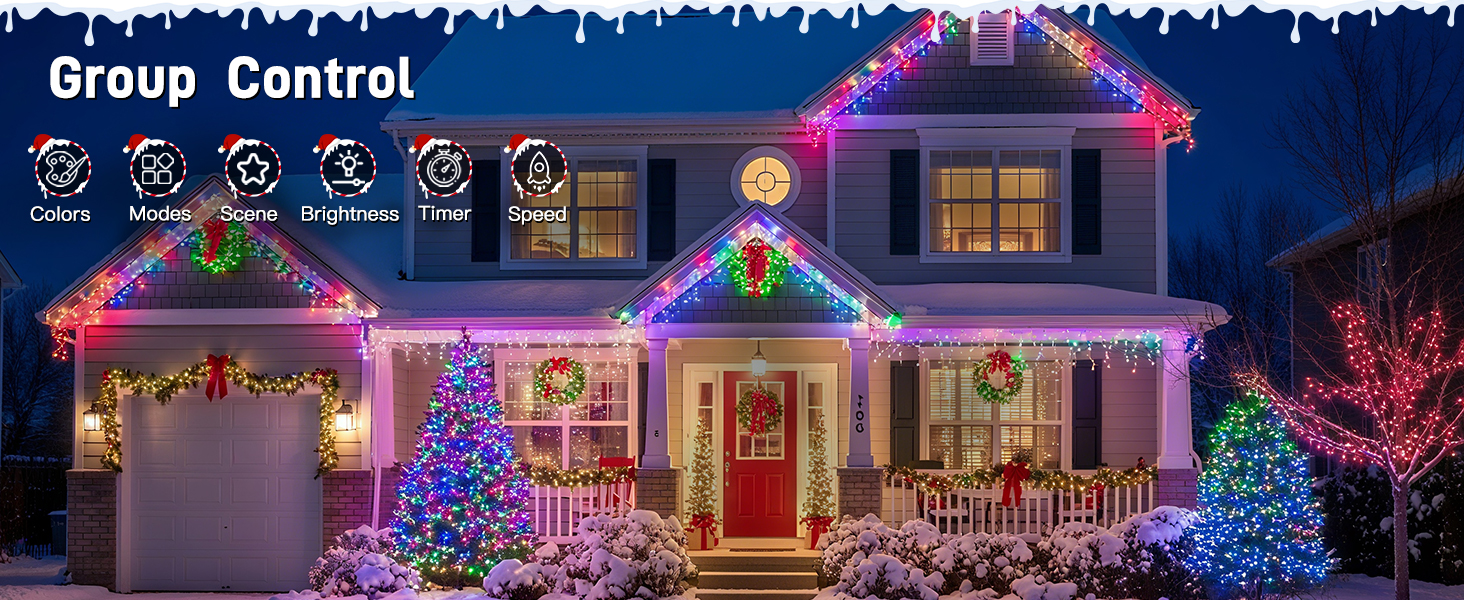 led christmas tree lights