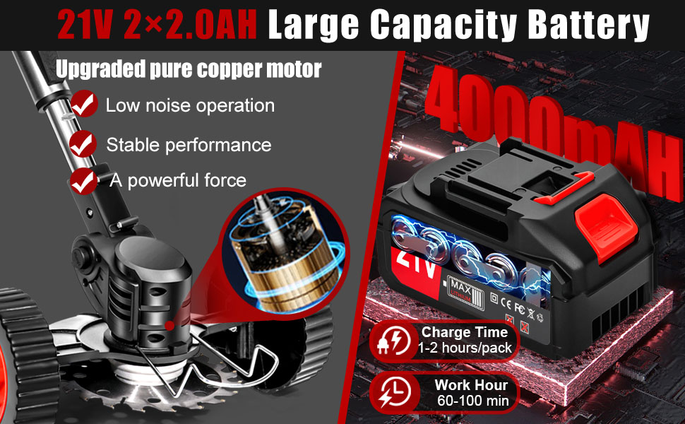 battery-powered Weed Wacker