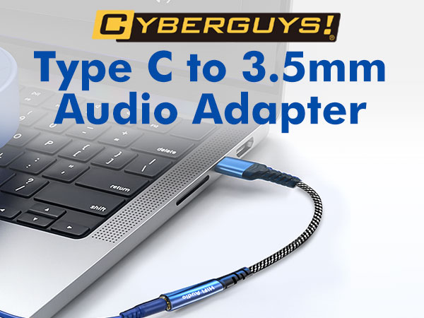 Type C to 3.5mm Adapter