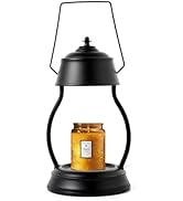 Vintage Lantern Candle Warmer Lamp,Electric Candle Melter, Metal Candle Warmer Lantern for Jar Ca...