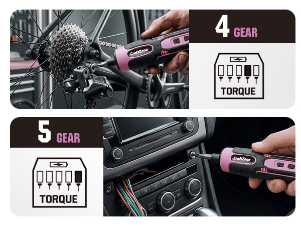 Electric Screwdriver Cordless Set 