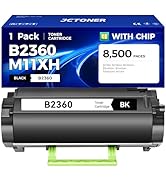 B2360 M11XH Toner Cartridge Black (High Yield with chip 1-Pack) Replacement for Dell B2360 M11XH ...