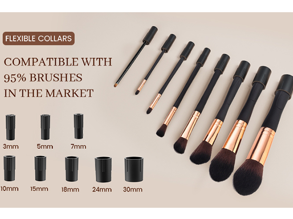 portable electric makeup brush cleaner machine