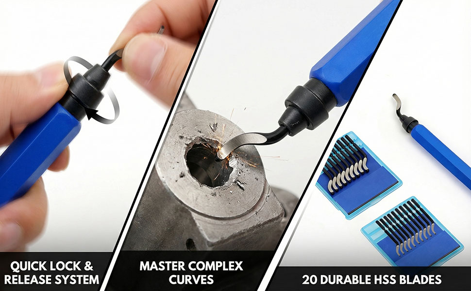 deburring tool for resin