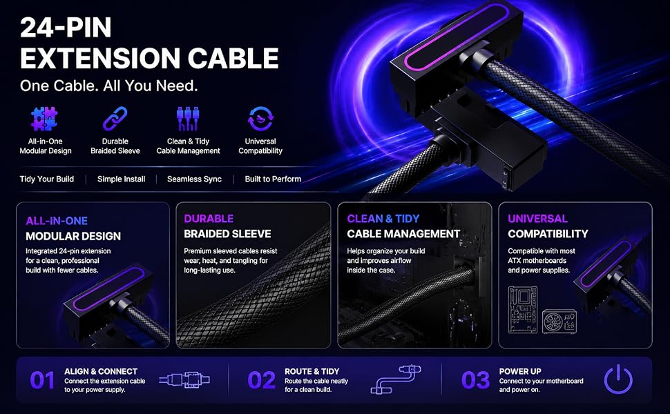 24 PIN RGB CABLE