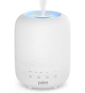 Pure Enrichment HUME Sense Top Fill Humidifier -Auto Mode Humidity Sensor, 3 Mist Settings, Paten...