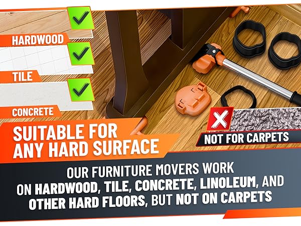 move sofas and appliances easily with furniture lifter tool and rollers smooth repositioning