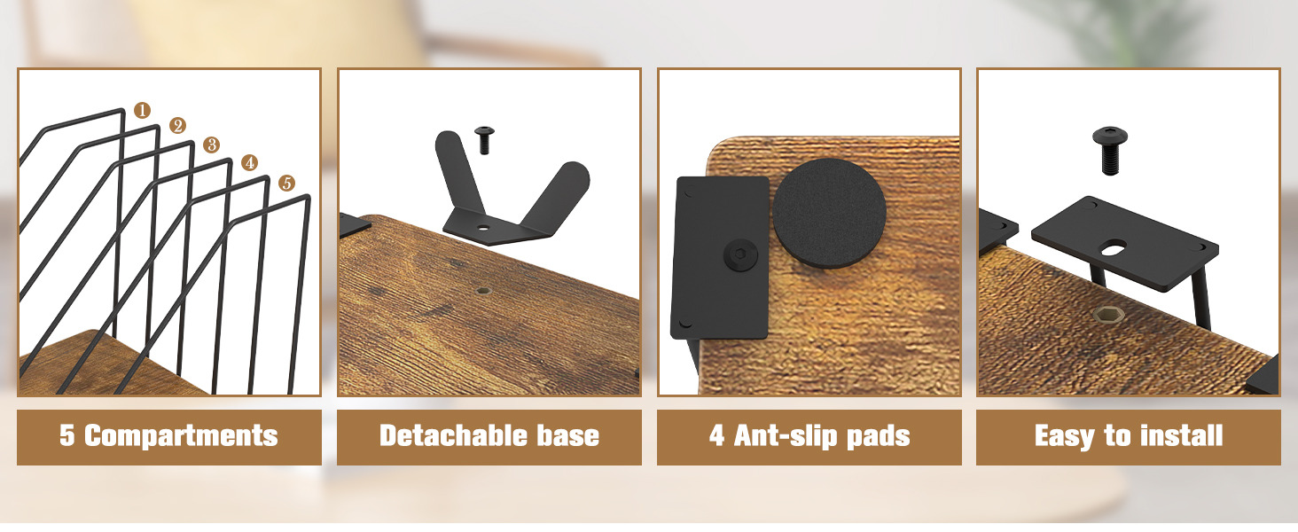vertical file holder