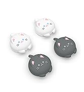PlayVital Cute Thumb Grip Caps for ROG Ally, Accessories Silicone Joystick Caps Thumbsticks Grips...