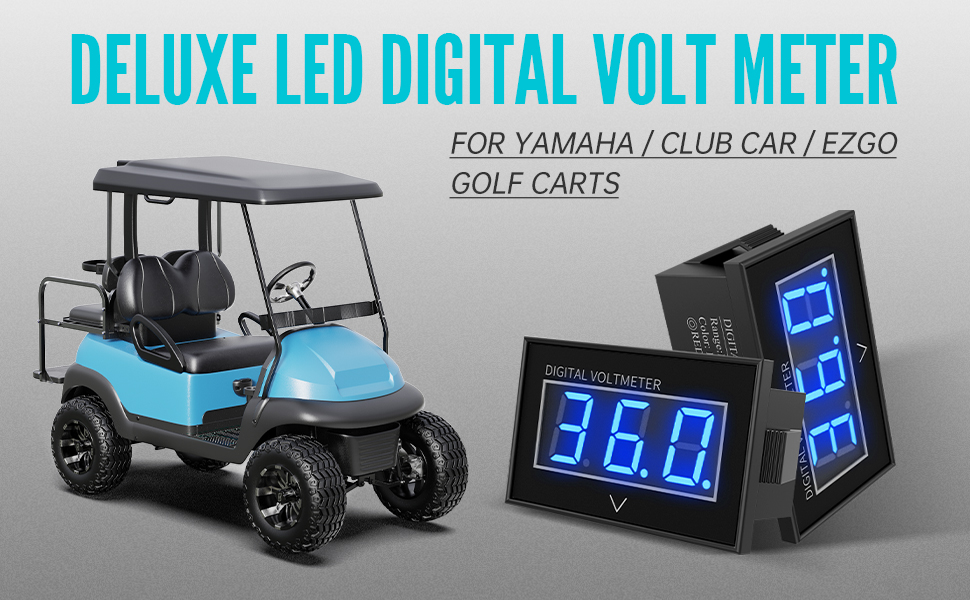 Golf Cart Battery Meter
