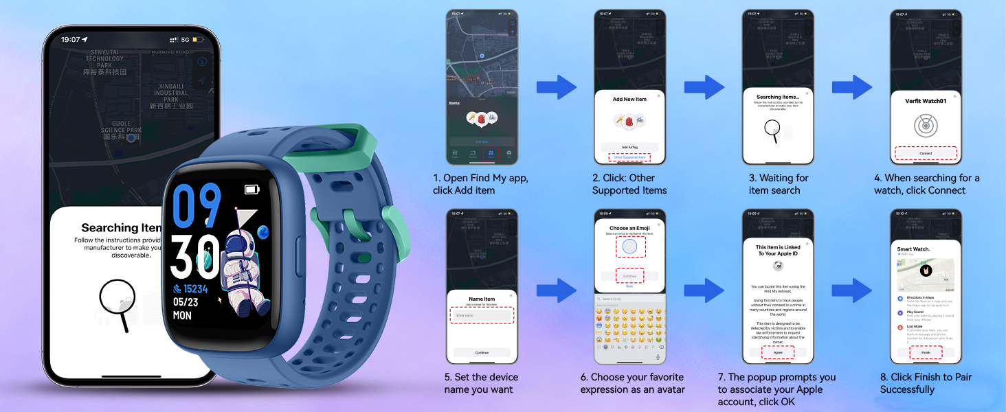 kids mart watch