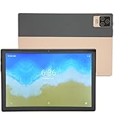 PUSOKEI 10.1 Inch Tablet, 4GB RAM 128GB ROM Android 11.0 Tablet, 2.4G 5G WiFi Tablets, MT6753 8 O...