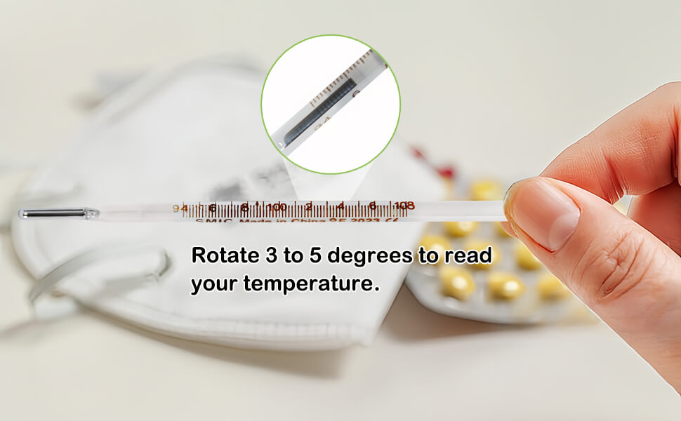 thermometer for adults mercury