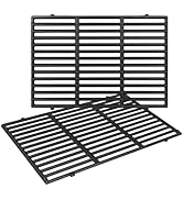 CANDANA Cast Iron Grill Grate Replacement for Weber 66059, Genesis II and II LX 300 ii E-310 ii E...