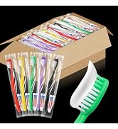 HAIFOTRVA 400pcs Disposable Toothbrushes with Toothpaste,Single Use Toothbrush with Toothpaste In...